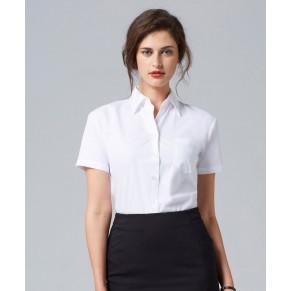 Sols Dámská košile s krátkým rukávem Sol´s - Energy Bílá XL