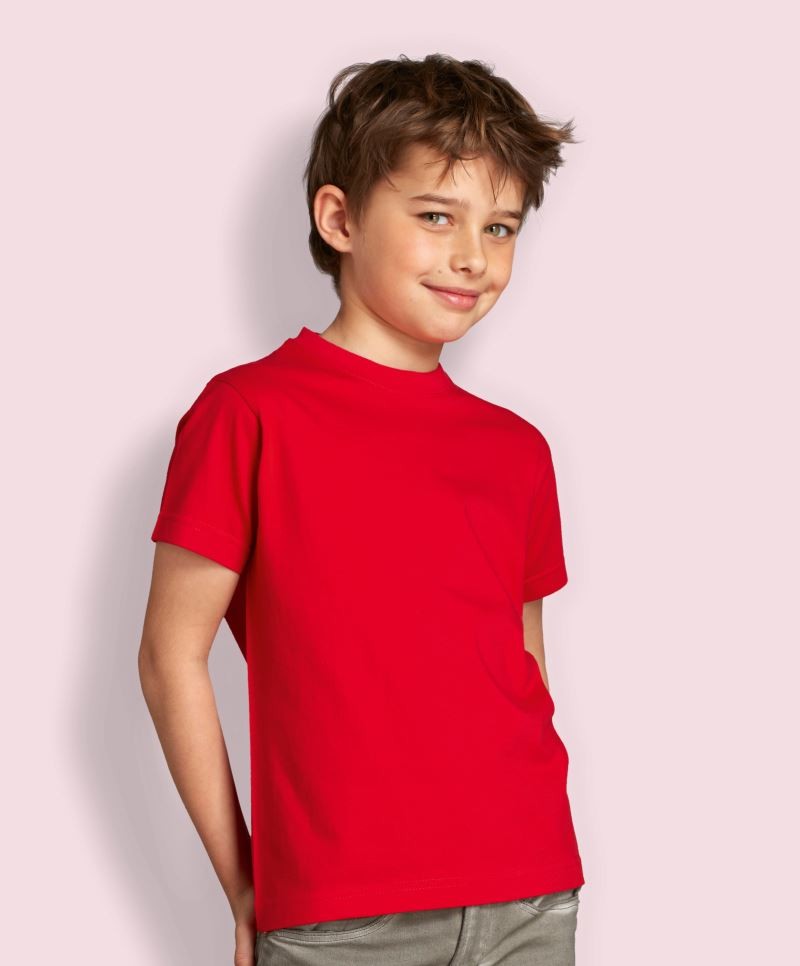 Sols Dětské triko s kulatým výstřihem Sol´s - Imperial Kids Černá 12 let (142 - 152 cm)