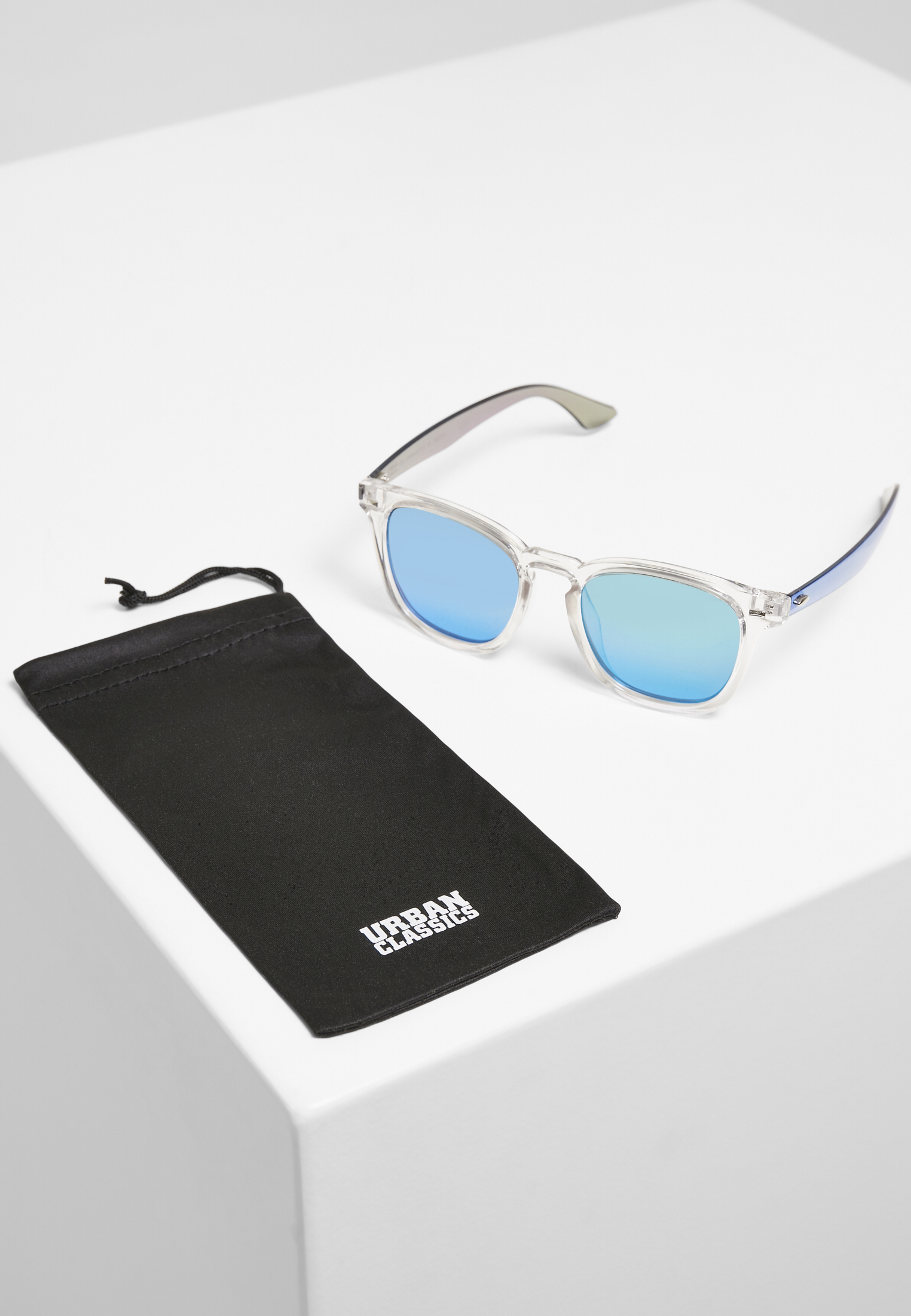 Urban Classics Sluneční brýle URBAN CLASSICS (TB3726) Průhledná / Modrá